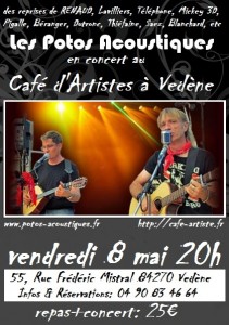 Café d'Artistes 8 mai 2015